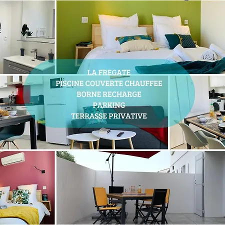 Hébergement de vacances Le Vaisseau Maison Avec Piscine/parking/wifi/plages 5kms