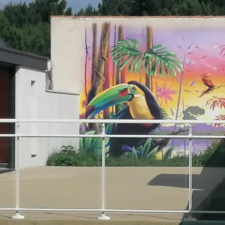 펜션 Le Vaisseau Maison Avec Piscine/parking/wifi/plages 5kms 레 마트